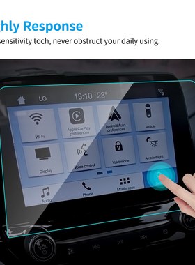 8 9 Inch for Ford EcoSport TPU Car GPS Navigation Screen Pr