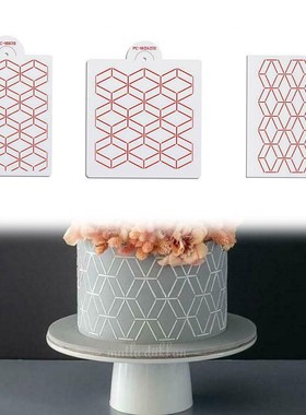 Cake Stencil Plastic Lace Cake Boder Stencils Template DIY D