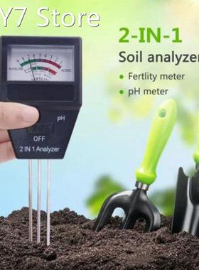 2 in 1 Soil PH Tester Fertile Plant Fertile Meter Analyzer w