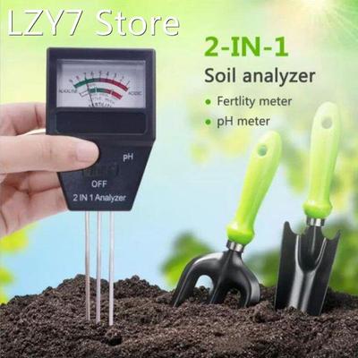 2 in 1 Soil PH Tester Fertile Plant Fertile Meter Analyzer w