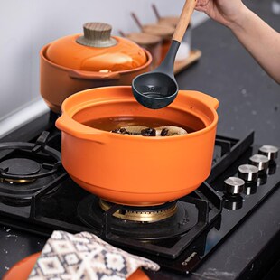 Casserole Gas Use Style Clay Flame Ceramic Open Korean Stove