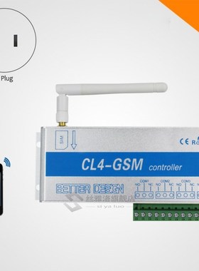 4 Channel Relay CL4-GSM SMS GSM APP Wireless Contro