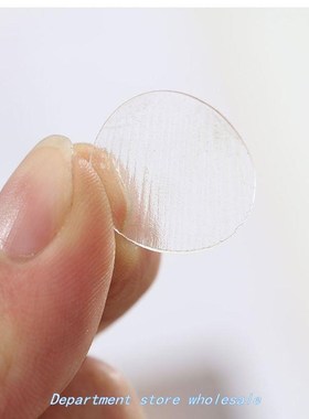 70Pcs Multi-Use Round Sticker Silicone Double-Sided Sticky D