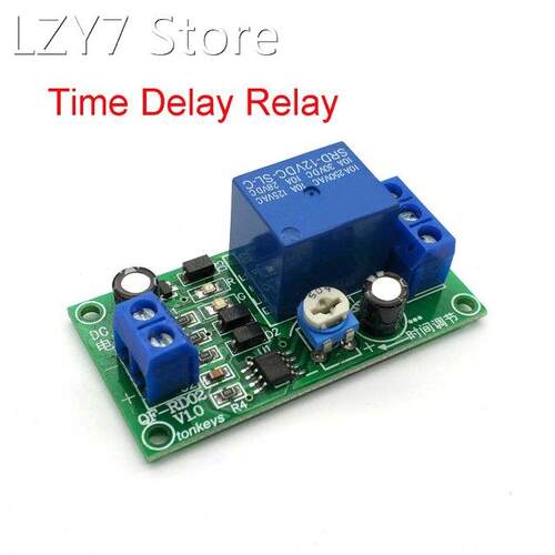 DC 12V NE555 0~60 Seconds Delay Timer Time Switch Adjustable