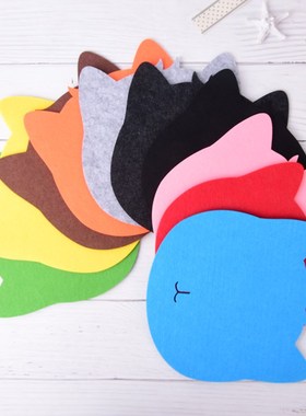 1pc Optical Trackball PC Thicken Mouse Pad Felt Cloth Univer