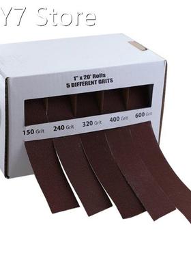 Drawable Roll Sandpaper Boxed with Dispenser 5x Abrasive Pap