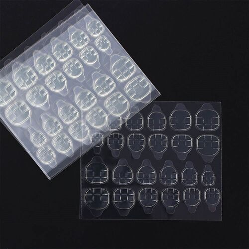 5 Sheet/Pack Transparent Waterproof Adhesive Tabs Crystal J