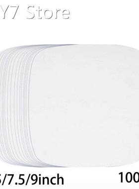 100pcs 6.5/7.5/9 Inch Air Fryer Liners Perforated Non-stick