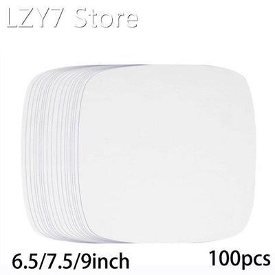 100pcs 6.5/7.5/9 Inch Air Fryer Liners Perforated Non-stick