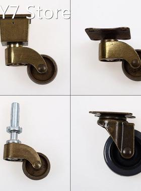 4PCS/LOT Antique Bronze Vintage European furniture Casters m