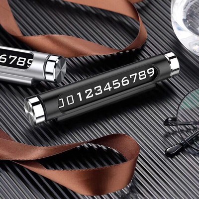 2019 Hot Luminous Car Temporary Parking Card Phone Number Pl