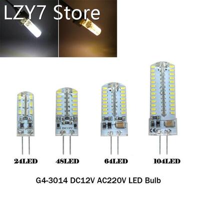 G4 Led Bulb AC/DC 12/220V 3014 SMD 24/48/64/104Leds 152LED