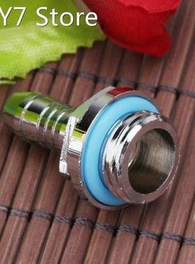 Water Cooling Two-Touch Fitting G1/4 Thread Barb Tube Hose C