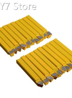 20Pcs Lathe Tools Carbide Tip Metal Cutter Bit 1/4 Shank Tu