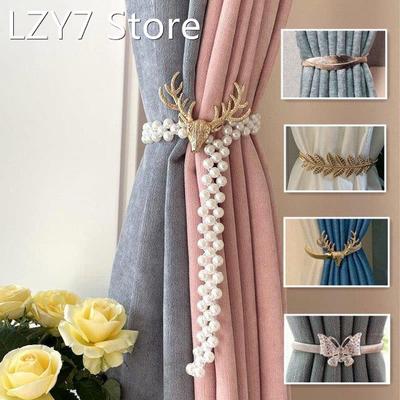 Fashion Elk Curtains Buckles For Living Window Room Curtains