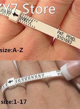 2pcs Multisizer Ring Sizing Tool Gauge UK Size A-Z US Sizes
