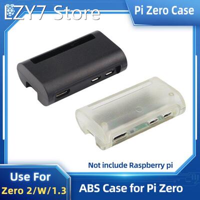 Raspberry Pi Zero 2 W Case Black ABS Box Cover Shell RPI Zer