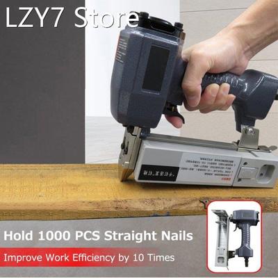 Pneumatic Brad Nailer Hold 1000 PCS Straight Nails 0.4 to 1.