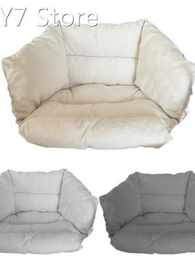 Linen Hanging Basket Cushion Swing Single Mat Household Indo