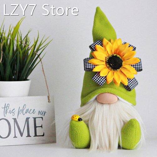 Spring Sunflower Bumble Bee Festival Striped Gnome Swedish H