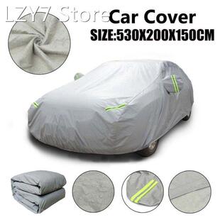Universal Full Car Cover 2 Layer Thicken Cotton Lined Dustpr