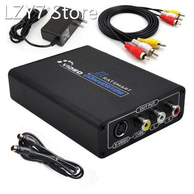 HD Audio Video Converter Stereo Output Adapter No-driver Vid