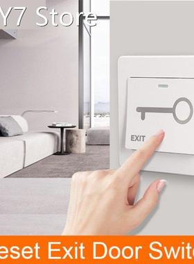 Door Exit Button Rest Wall Switch Release Push Switch for Ac