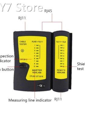 RJ45 RJ11 RJ12 CAT5 UTP LAN Cable Telephone Line Tester Dete