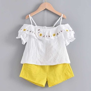 girls girl Clothes for Baby Shirt Shorts Kids Children