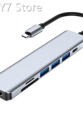 Type C USB Hub Dex Station HDMI-Compatible Hub USB 3.0 PD Ch