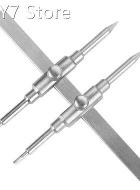 1Set Dual Tip Stainless Steel Lens Spanner Wrench Opening To