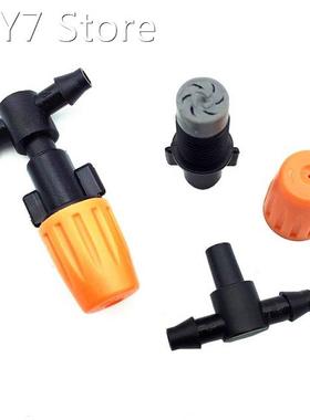 Orange Atomization Nozzle with tees Connector Greenhouse Wat