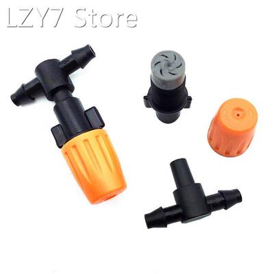 Orange Atomization Nozzle with tees Connector Greenhouse Wat