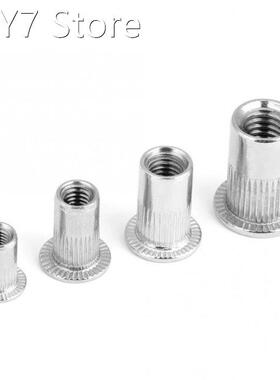 200Pcs Threaded Insert Nut M3/M4/M5/M6 304 Stainless Steel B