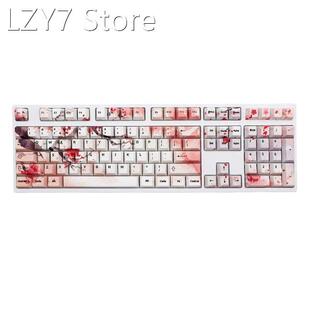 Keycaps Dye Subbed Pbt Keycap Cherry Profile Compatible for