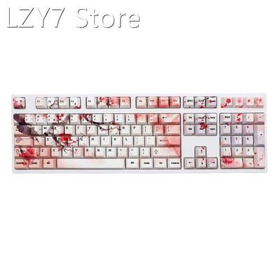 Keycaps Dye Subbed Pbt Keycap Cherry Profile Compatible for
