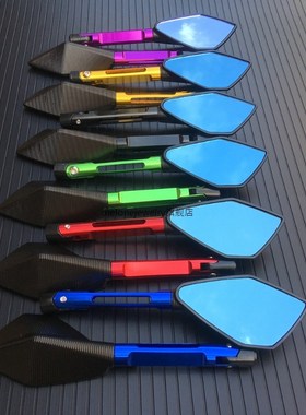 Motorbike Motorcycle Big Rearview Mirror Folding Side Mirror