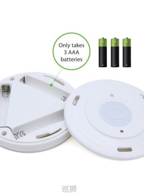 New 6 LED Bedside Table Lamps Touch Lamp Night Light Battery