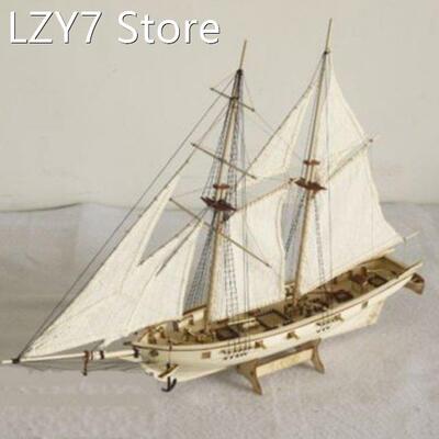 DIY Ship Assembly Model Kits Wooden Sailing Boat Scale Model