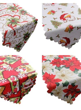 Christmas Table Flag Tablecloth Table Runner Christmas Ornam