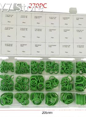 O Ring 270 pcs Rubber Washer Seals Watertightness Assortment