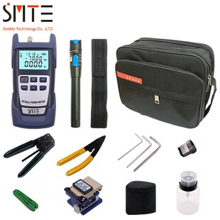 FTTH Fiber Optic Tool Kit 12pcs/set FC-6S Fiber Cleaver -70~