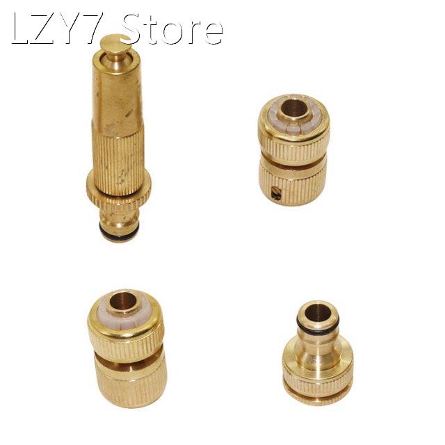 Garden Hose Water Tap Fittings Brass Connector Car wash Quic