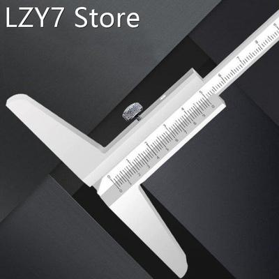 Flat Head / Single Hook Vernier Caliper 0-150mm Mark Depth C