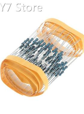 100 Pcs 1k ohm 1/4W Metal Film Resistor 1kohm 0.25W 1% For A