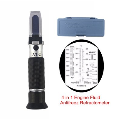 Portable Optical 4 in 1 Engine Fluid Refractometer Adblue Pr
