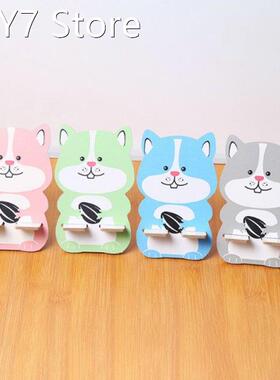 New Arrival Universal wood cartoon Mobile phone holder stand