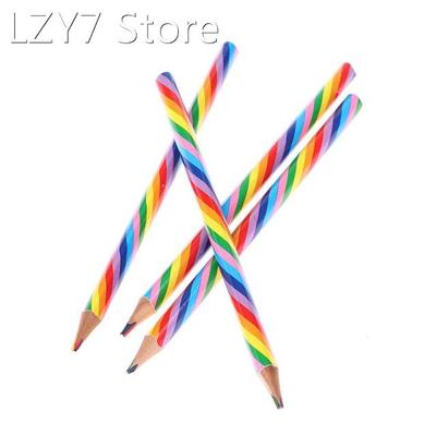 4Pcs Concentric Rainbow Pencil Crayons Colored Pencil Set Ar