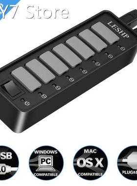 10 Ports USB 3.0 Hub High Speed 5Gbps USB 3.0 Data Hub Split
