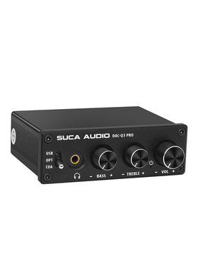 SUCA Mini HiFi 2.0 Digital Audio Decoder USB DAC Headphone